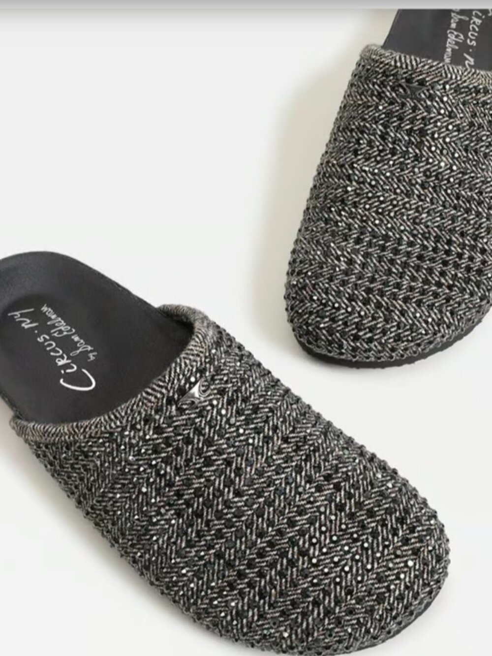 Circus by Sam Edelman Sabina Glitz Clog / Mule Sparkly Women's Size 7.5 NEW